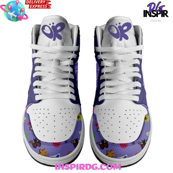 Tubopro Olivia Rodrigo AJ1 High Sneakers Shoes For Men And Women - Image 2