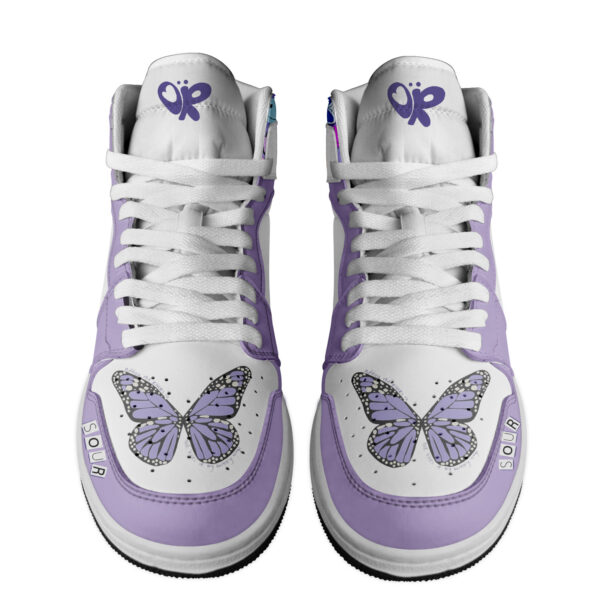 Tubopro Olivia Rodrigo AJ1 High Sneakers Shoes For Men And Women - Image 2