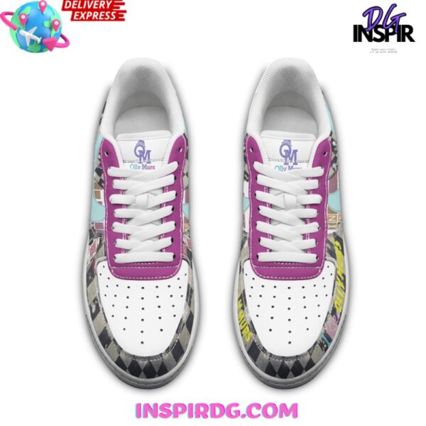 Tubopro Olly Murs Air Low-Top Sneakers Shoes For Men And Women - Image 4