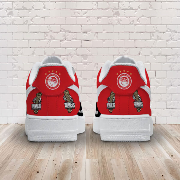Tubopro Olympiakos F.C. Air Low-Top Sneakers Shoes For Men And Women - Image 2