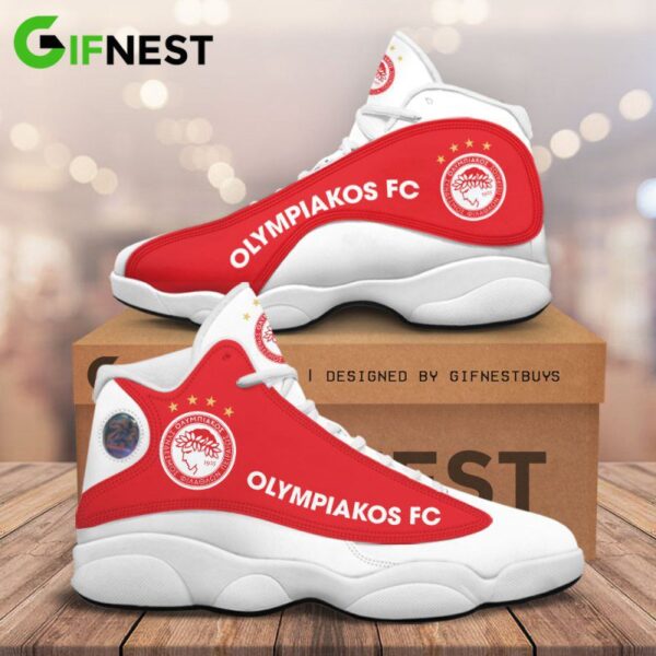 Tubopro Olympiakos F.C. AJ13 Sneakers Shoes For Men And Women