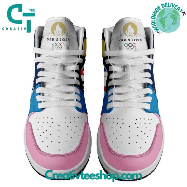 Tubopro Olympic Paris 2024 AJ1 High Sneakers Shoes For Men And Women - Image 2