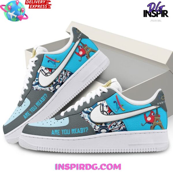 Tubopro Olympic Paris Are You Ready Air Low-Top Sneakers Shoes For Men And Women - Image 2