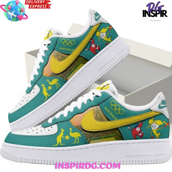 Tubopro Olympic Paris Australia Nation Air Low-Top Sneakers Shoes For Men And Women - Image 2