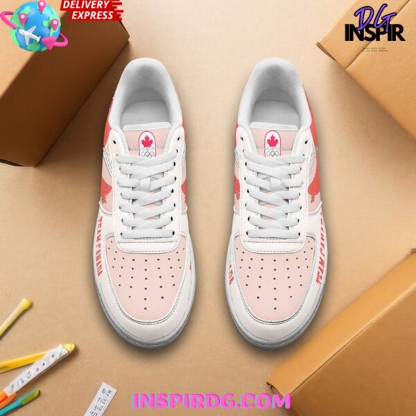 Tubopro Olympic Paris Canada Nation Air Low-Top Sneakers Shoes For Men And Women - Image 2
