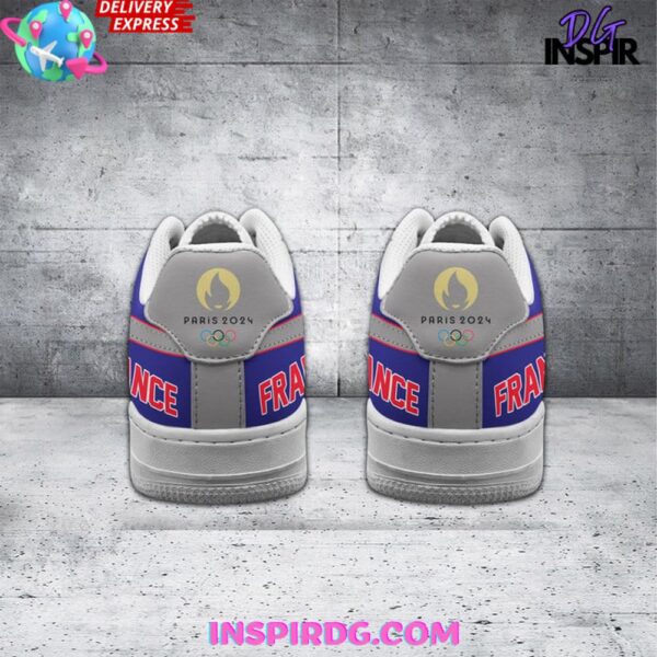 Tubopro Olympic Paris France Nation Air Low-Top Sneakers Shoes For Men And Women - Image 3