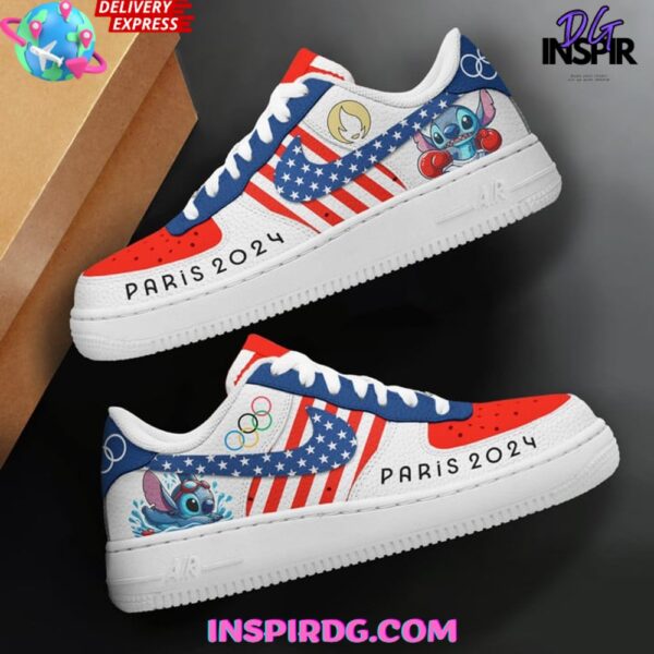 Tubopro Olympic Paris Stitch Air Low-Top Sneakers Shoes For Men And Women - Image 2