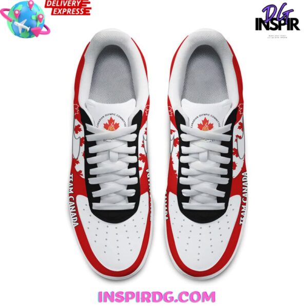 Tubopro Olympic Paris Team Canada Air Low-Top Sneakers Shoes For Men And Women - Image 3