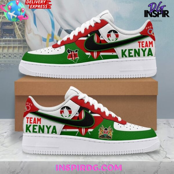 Tubopro Olympic Paris Team Kenya Air Low-Top Sneakers Shoes For Men And Women