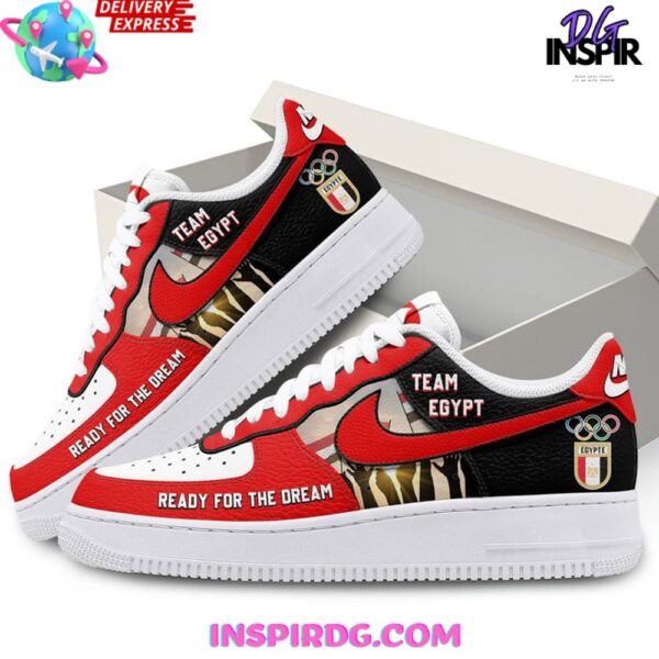 Tubopro Olympics Paris Team Egypt Air Low-Top Sneakers Shoes For Men And Women - Image 2