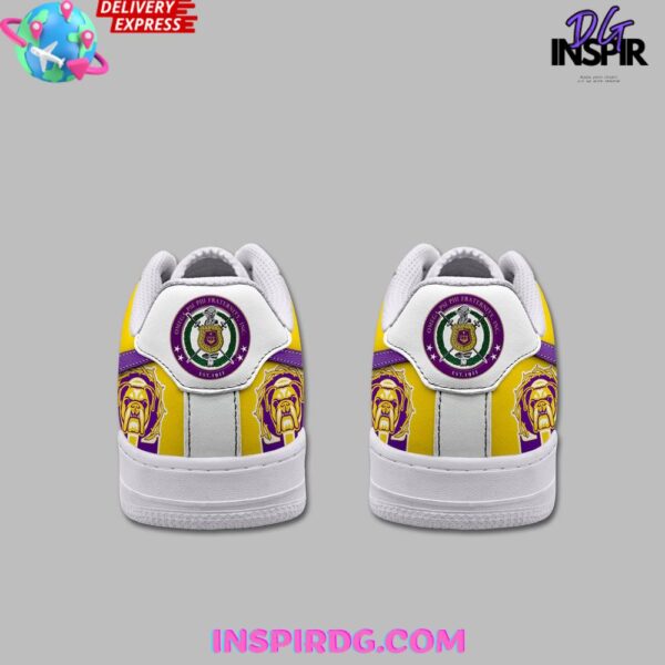 Tubopro Omega Psi Phi Air Low-Top Sneakers Shoes For Men And Women - Image 3
