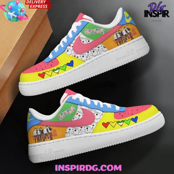 Tubopro One Direction Air Low-Top Sneakers Shoes For Men And Women - Image 2