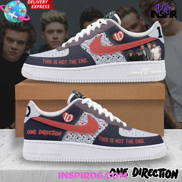 Tubopro One Direction This Is Not The End Air Low-Top Sneakers Shoes For Men And Women