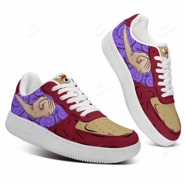 Tubopro One Piece Luffy Air Low-Top Sneakers Shoes For Men And Women - Image 2