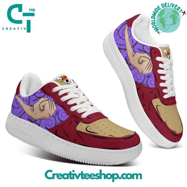 Tubopro One Piece Luffy Air Low-Top Sneakers Shoes For Men And Women - Image 2