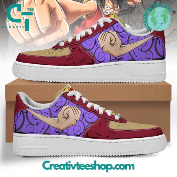 Tubopro One Piece Luffy Air Low-Top Sneakers Shoes For Men And Women