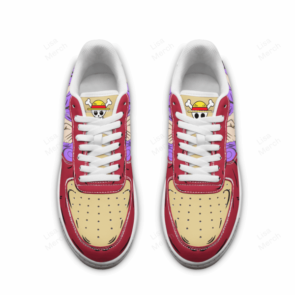 Tubopro One Piece Luffy Air Low-Top Sneakers Shoes For Men And Women - Image 3