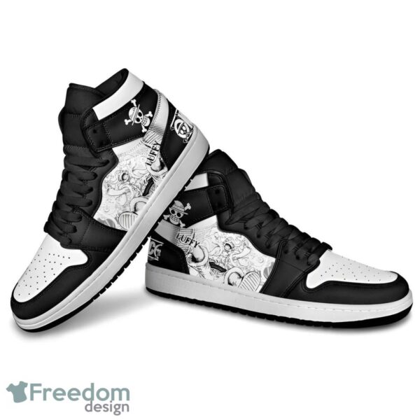 Tubopro One Piece Luffy Gear 5 Manga AJ1 High Sneakers Shoes For Men And Women - Image 2
