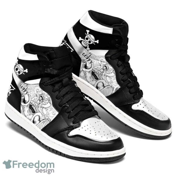 Tubopro One Piece Luffy Gear 5 Manga AJ1 High Sneakers Shoes For Men And Women - Image 3