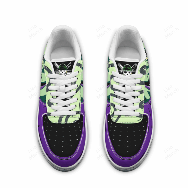 Tubopro One Piece Zoro Air Low-Top Sneakers Shoes For Men And Women - Image 7