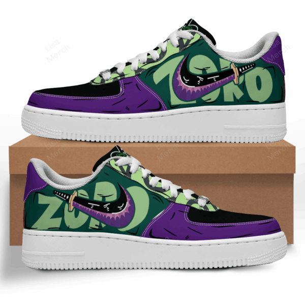 Tubopro One Piece Zoro Air Low-Top Sneakers Shoes For Men And Women - Image 5
