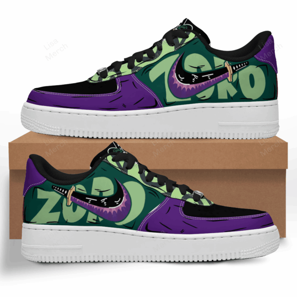 Tubopro One Piece Zoro Air Low-Top Sneakers Shoes For Men And Women