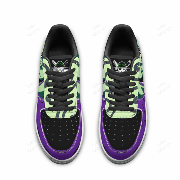 Tubopro One Piece Zoro Air Low-Top Sneakers Shoes For Men And Women - Image 3
