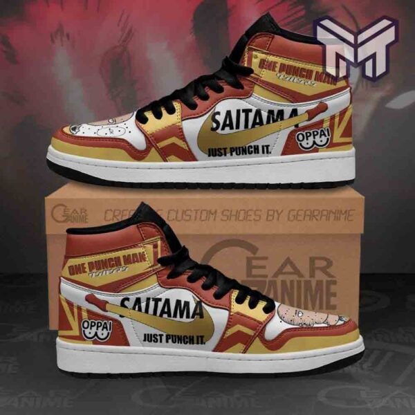 Tubopro One Punch Man AJ1 High Sneakers Shoes For Men And Women