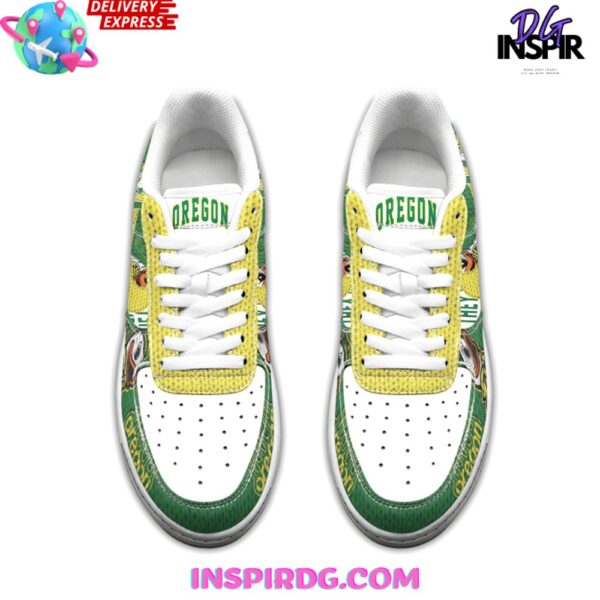 Tubopro Oregon Ducks Air Low-Top Sneakers Shoes For Men And Women - Image 3