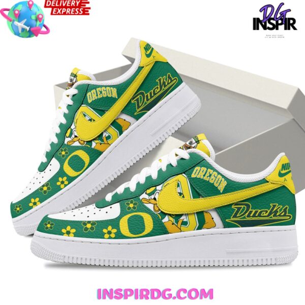 Tubopro Oregon Ducks Air Low-Top Sneakers Shoes For Men And Women - Image 2