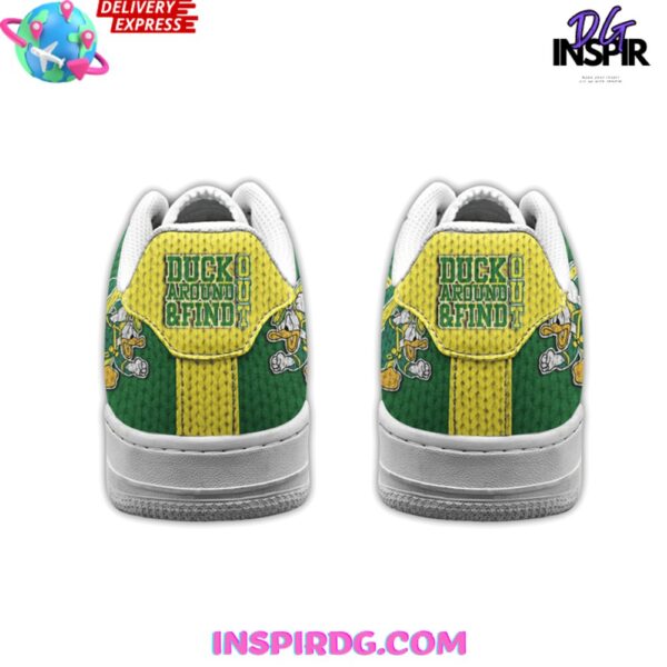 Tubopro Oregon Ducks Air Low-Top Sneakers Shoes For Men And Women - Image 4