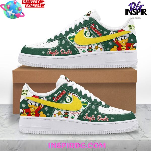 Tubopro Oregon Ducks Air Low-Top Sneakers Shoes For Men And Women - Image 2