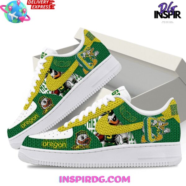 Tubopro Oregon Ducks Air Low-Top Sneakers Shoes For Men And Women - Image 2