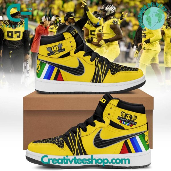 Tubopro Oregon Ducks AJ1 High Sneakers Shoes For Men And Women