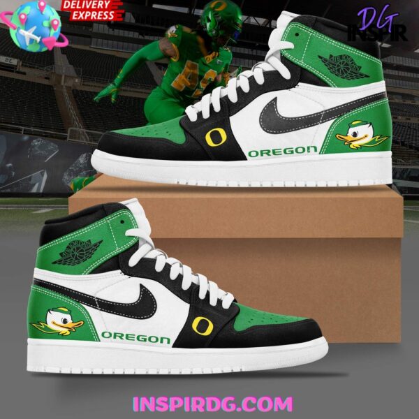 Tubopro Oregon Ducks AJ1 High Sneakers Shoes For Men And Women