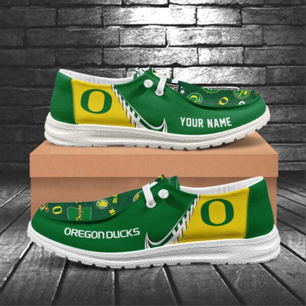 Tubopro Oregon Ducks Hey Dude Shoes For Men And Women - Image 5