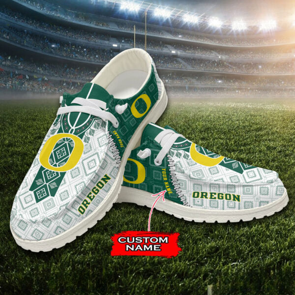 Tubopro Oregon Ducks Personalized Hey Dude Shoes For Men And Women - Image 6