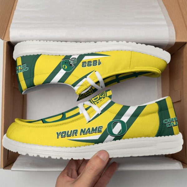Tubopro Oregon Ducks Personalized Hey Dude Shoes For Men And Women - Image 2