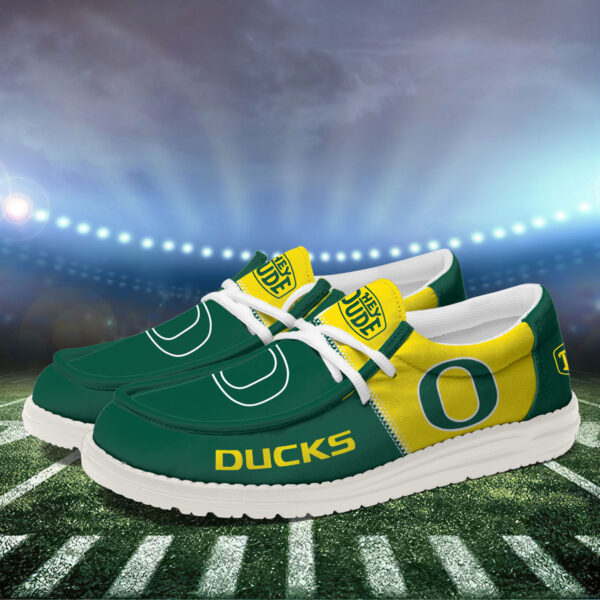 Tubopro Oregon Ducks Personalized Hey Dude Shoes For Men And Women - Image 3