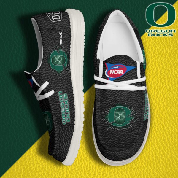 Tubopro Oregon Ducks Personalized Hey Dude Shoes For Men And Women