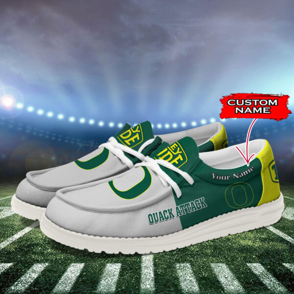 Tubopro Oregon Ducks Personalized Hey Dude Shoes For Men And Women - Image 3