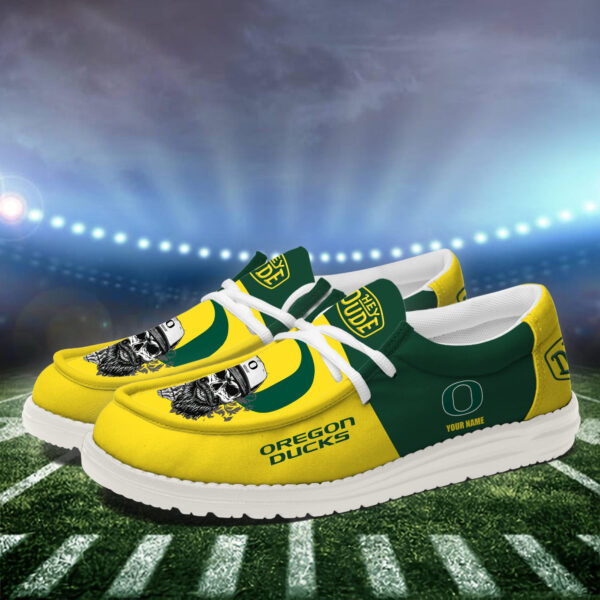 Tubopro Oregon Ducks Personalized Hey Dude Shoes For Men And Women - Image 2