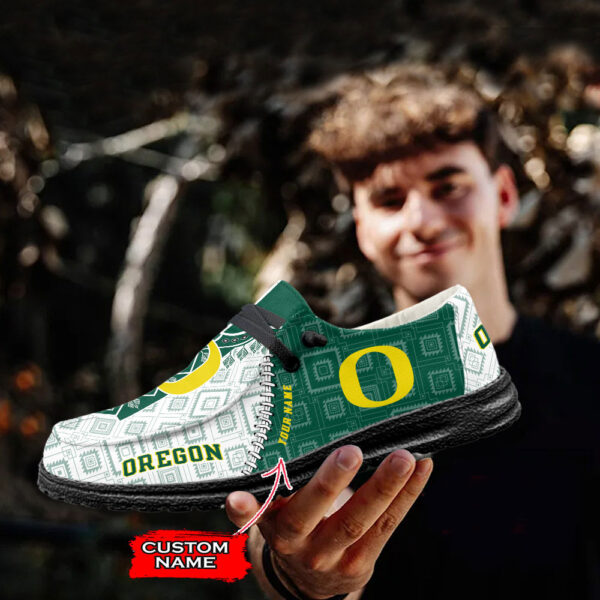 Tubopro Oregon Ducks Personalized Hey Dude Shoes For Men And Women - Image 2