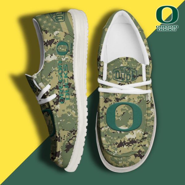 Tubopro Oregon Ducks Personalized Hey Dude Shoes For Men And Women