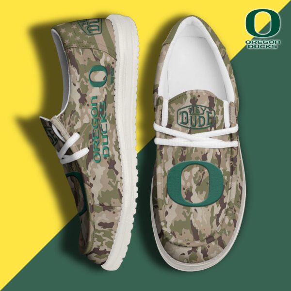 Tubopro Oregon Ducks Personalized Hey Dude Shoes For Men And Women