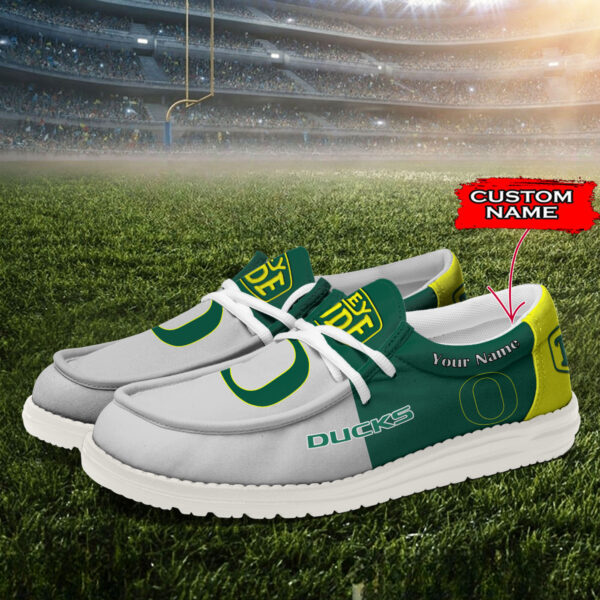 Tubopro Oregon Ducks Personalized Hey Dude Shoes For Men And Women - Image 2