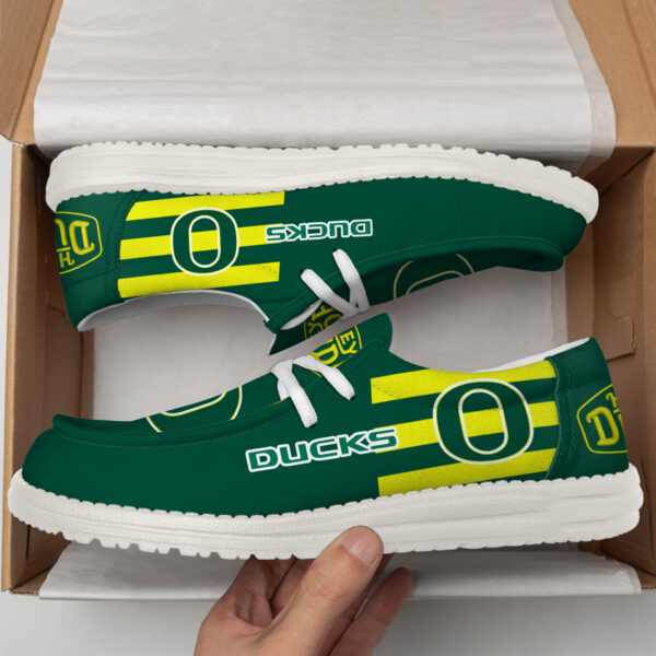 Tubopro Oregon Ducks Personalized Hey Dude Shoes For Men And Women - Image 3