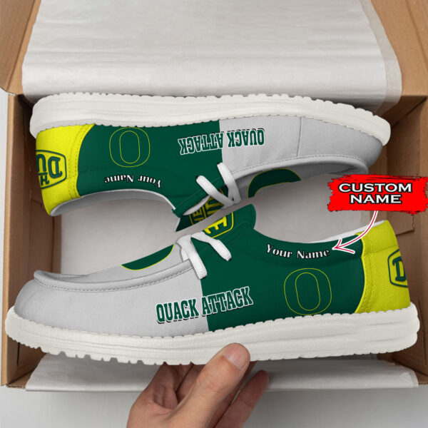 Tubopro Oregon Ducks Personalized Hey Dude Shoes For Men And Women - Image 2