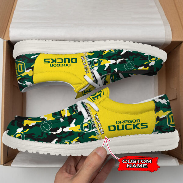 Tubopro Oregon Ducks Personalized Hey Dude Shoes For Men And Women - Image 2