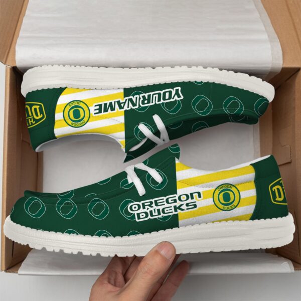 Tubopro Oregon Ducks Personalized Hey Dude Shoes For Men And Women